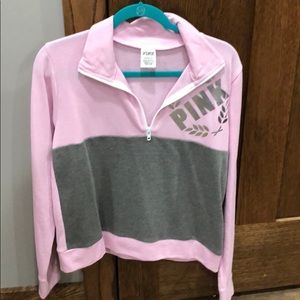 pink hoodie